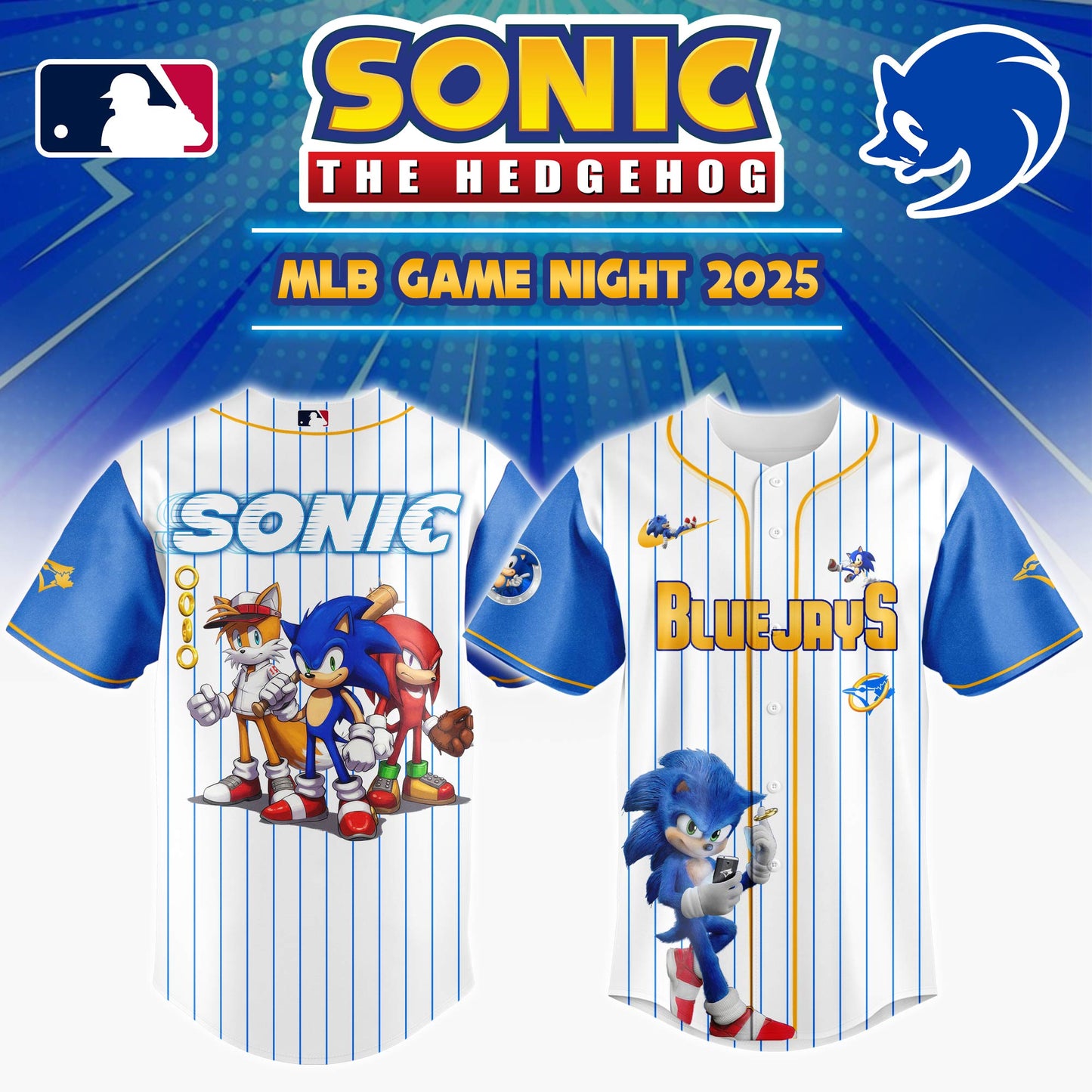 Toronto Blue Jays x Socnic Game Night Jersey 2025 Editons Limited