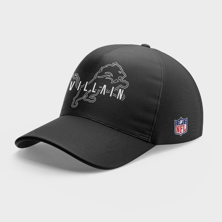 Dan Campbell Detroit Lions Villain 2025 Limited Tshirt Black V4