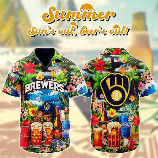 Milwaukee Brewers MLB Hawaiian Shirt Special Edition 2025