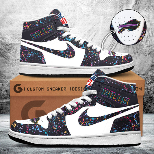 Buffalo Bills Crucial Catch 2025 AJ1 Sneaker – TANTN15730